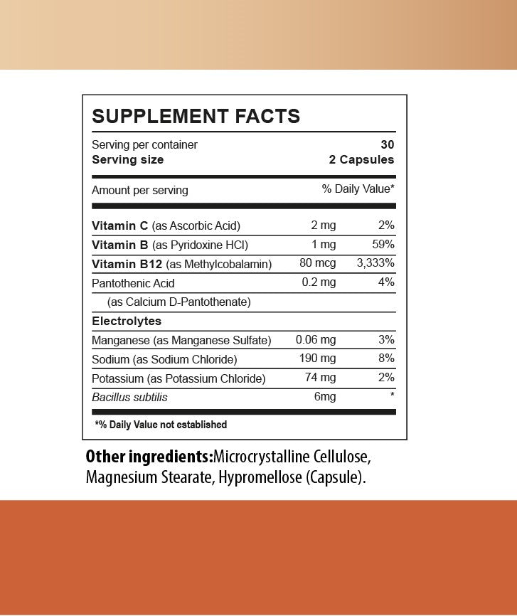 Probaxstra™ Sport - Superstrain Probiotic + Electrolytes
